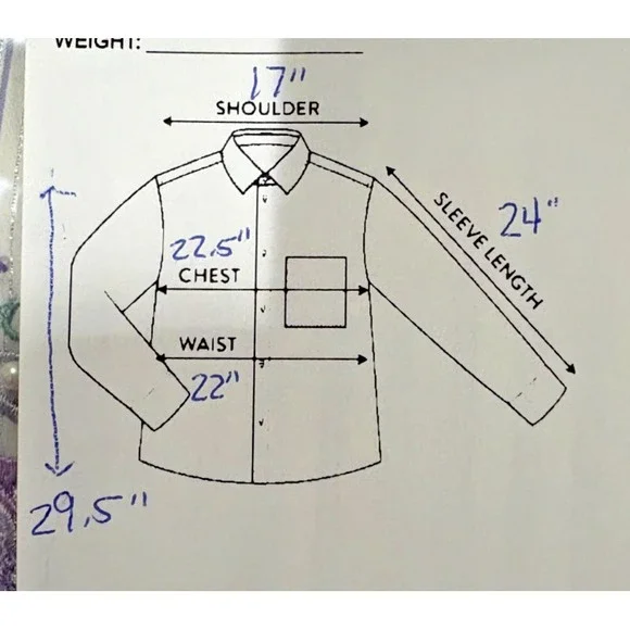 USED VINTAGE NAPA VALLEY EMBROIDERED LONG-SLEEVE BUTTON-UP SHIRT - Picture 9 of 9